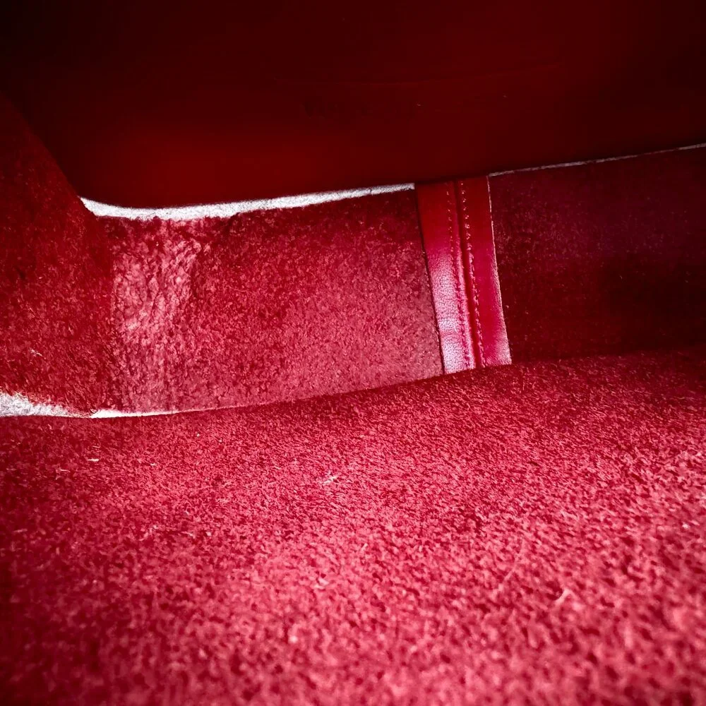 Coach Red Leather Crossbody Bag - Picture 11 of 16
